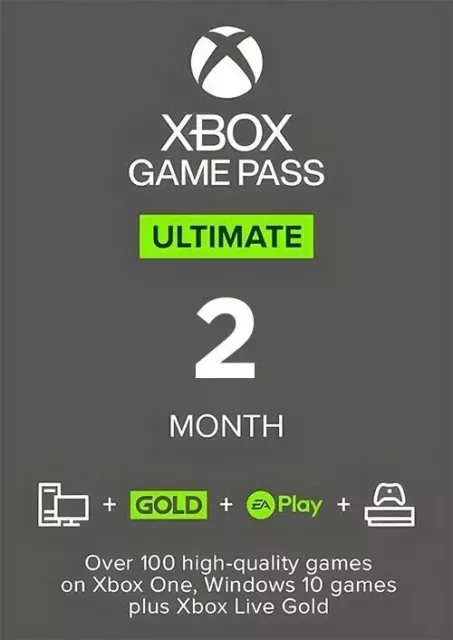 [VPN] Xbox Game Pass Ultimate 1 Monat + 1 MONAT EXTRA | Türkei | Key/Code