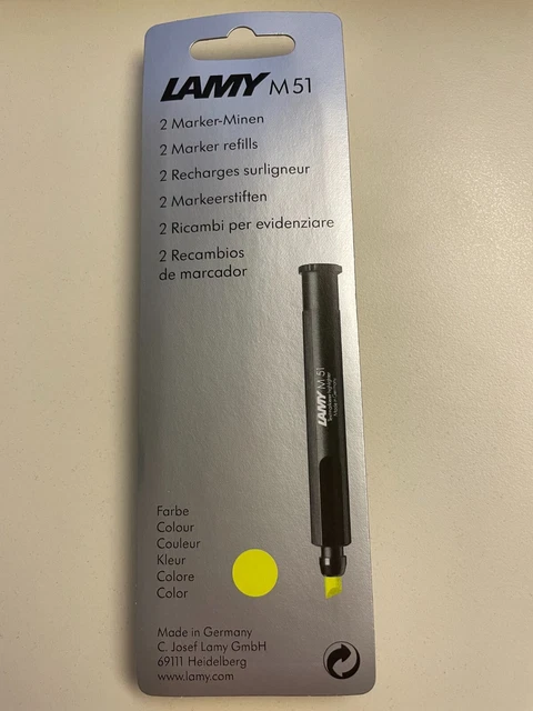 Lamy M51 Textmarkermine im Doppelpack Original Neu