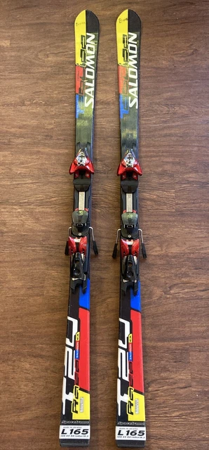 SALOMON スキー板　Equipe 2V Race SALOMON EQUIPE T 2V Race Racing Skis W/ Z10 Bindings - 165