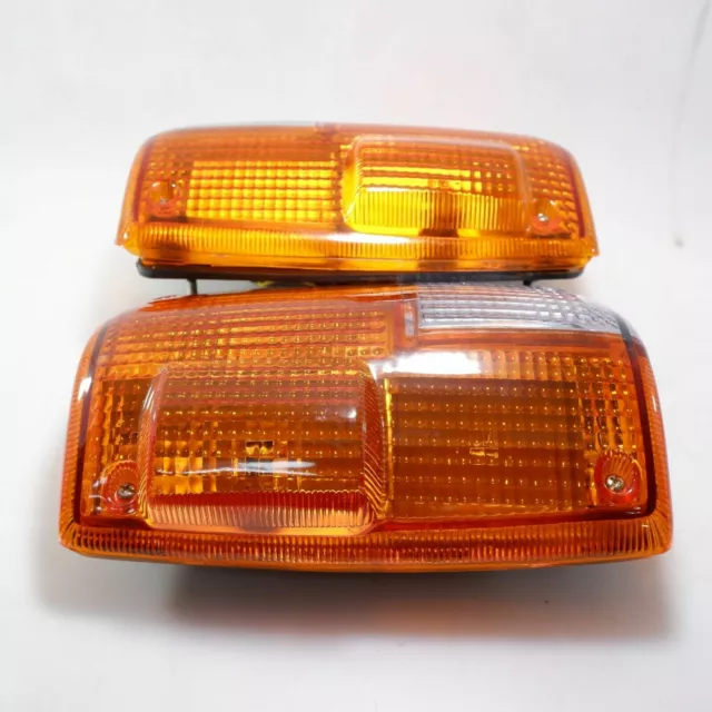 ISUZU Trooper Holden Jackaroo Corner Light Turn Signal Front 1969-1987 NEW Pair 3