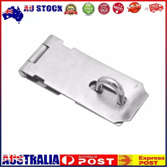 Hasp Staple Shed Stainless Steel Door Lock Padlock Clasp (A 3 inch) AU