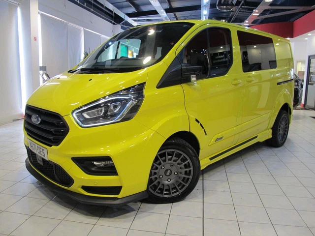 20 Transit FORD TRANSIT CUSTOM 20 320 EcoBlue 185 ps MS-RT Crew Van Auto 2022 £ ...