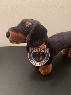 melissa and doug stuffed dachshund