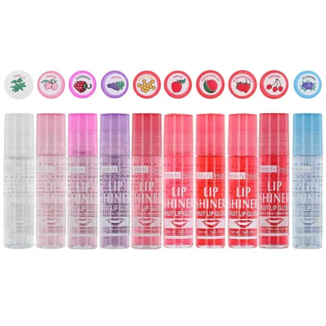 Beauty Treats Glitter Lip Gloss - Pack of 6