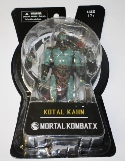 Mortal Kombat X Kotal Kahn Figure - 2015 Mezco Toyz - New & Sealed