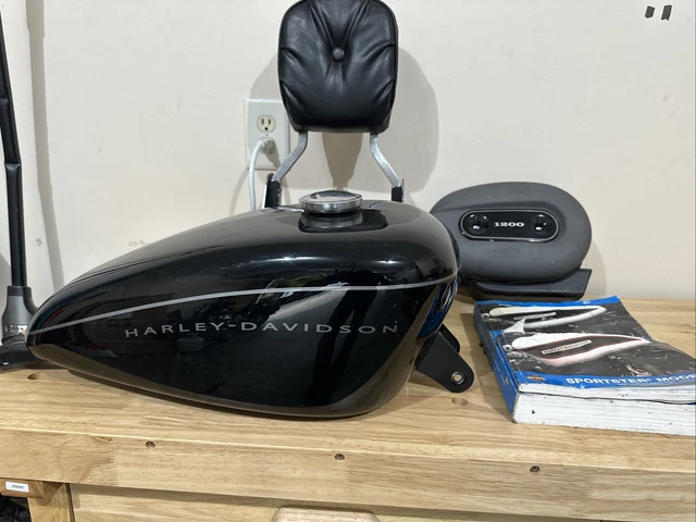 harley sportster 1200 fuel capacity