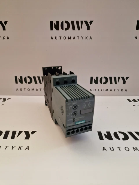 Siemens Softstarter 3F 7.5kW / 400V, 3RW3018-1BB04 / # 8 Y0Q 4633