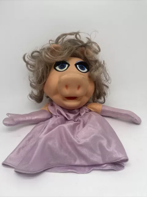 Fisher Price Miss Piggy Hand Puppet #855 Jim Henson Muppet Doll 1978 16” - READ