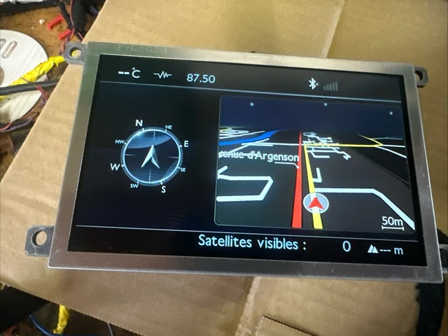ÉCRAN LCD AFFICHEUR Gps Multimédia Rt6 Peugeot 508 Citroën Ds5 . 9666280780 EUR 179,00 - FR