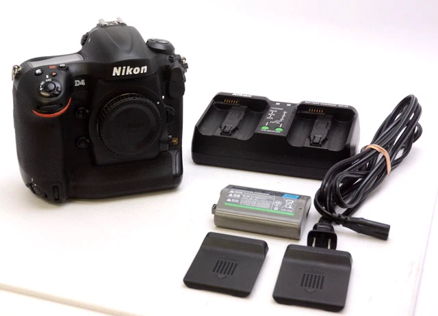 Nikon D4 16.2 MP Digital SLR Camera - Black (Body Only) Used Excellent Condition 3