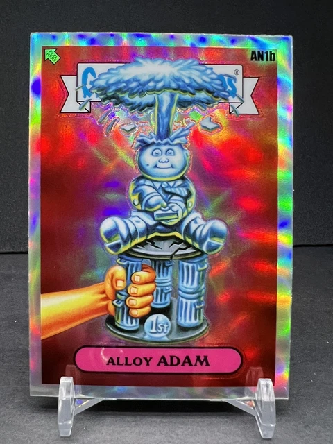 ALLOY ADAM AN1b Garbage Pail Kids 2021 Topps Chrome REFRACTOR Series 4 GPK Card