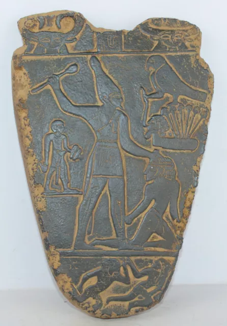 Rare Ancient Egyptian Antique Narmer Palette Pharaonic Stela BC In Egyptology