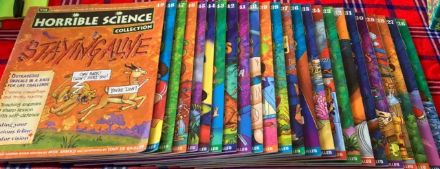 The Horrible Science magazine Collection, issues 25-49+ Box