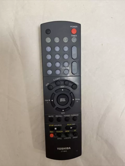 Toshiba CT-9945 Remote Control OEM for TV/VCR Combo CE27H15 CE27T11