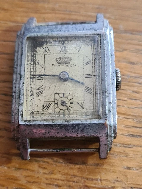 Montre Vintage Besançon Colombo Pour Homme – Mécanique Et Classique (ne Fonctionne Pas)