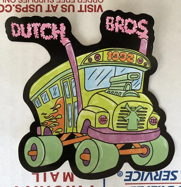 DUTCH BROS STICKER Drop for September 15th 2023!! “ BUCK FOR KIDS “ 3.