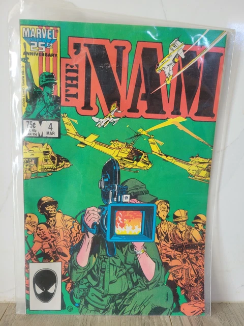 The Nam - #4 - Marvel - Direct - 1987 - VF/NM