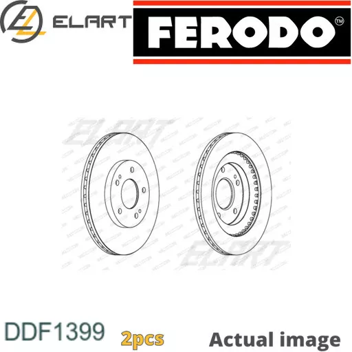 2X Brake Disc For Mitsubishi Pajero Pinin H6 W H7 W 4G93 4G94 Io H6 W H7 W