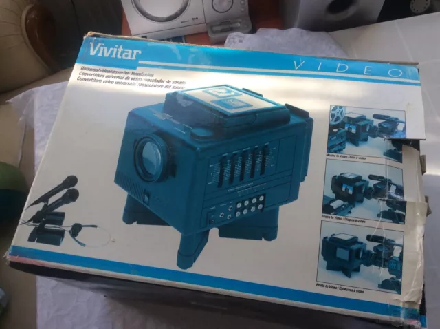 Vivitar Uvc-20. Universal Video Converter Sound Mixer.