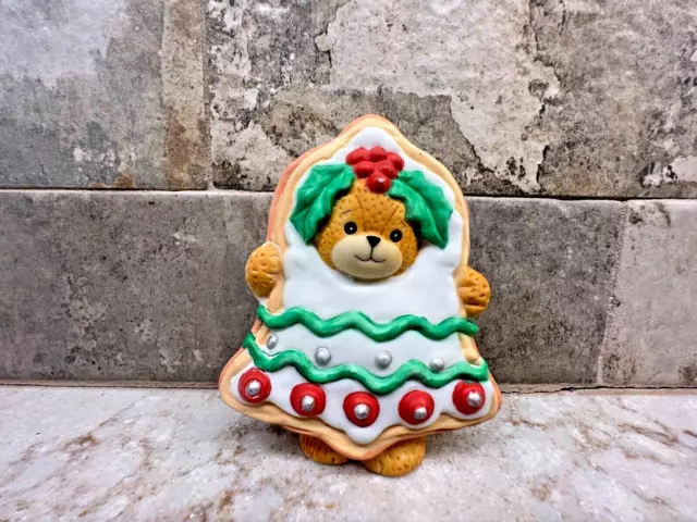 Lucy Rigg And Me Enesco 1992 Bell Cookie Bear Figurine