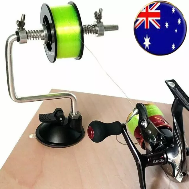 Fishing Line Spooler Winder Machine Spinning Reel Spool Spooling Station Tool