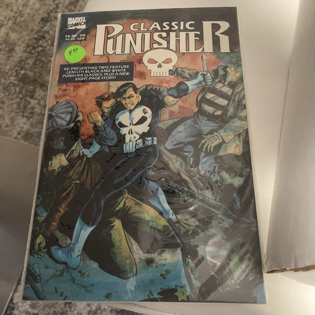 Classic Punisher #1, TPB. December 1989. NM+ Marvel, Frank Castle