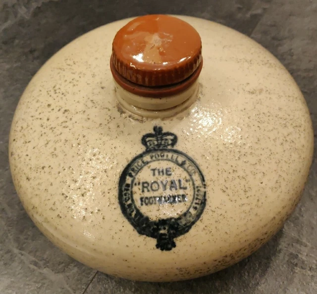 PRICE POWELL AND Co The Royal Footwarmer Bed Warmer Stoneware Hot Water