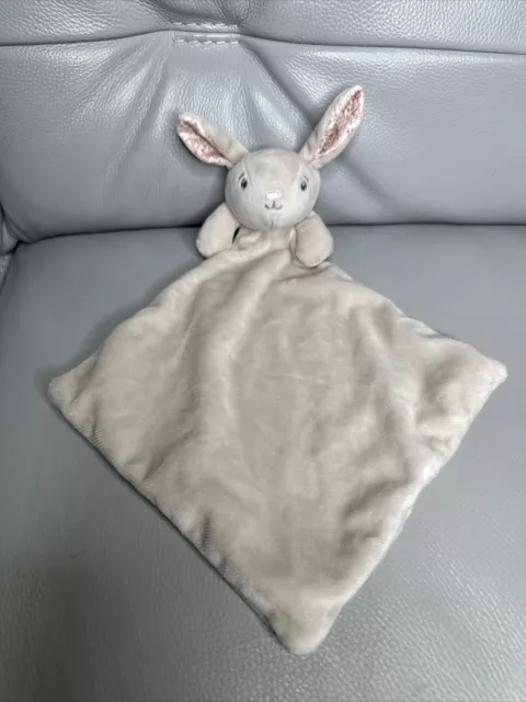 NEXT Baby Bunny Rabbit Soft Toy Comforter Blankie Blanket beige vgc lapin