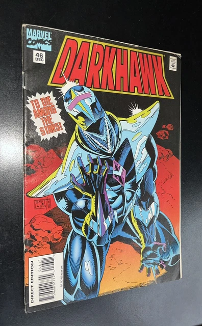 Key Marvel Comics Darkhawk Lot #46 #48 1st Overhawk 1st Newland Low Print Runs 2