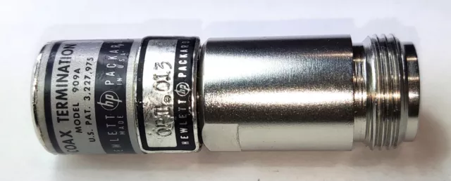 Hp, Agilent Keysight 909A, Terminazione Coax Da 50 Ohm, N (Femmina) Dc-18 Ghz.
