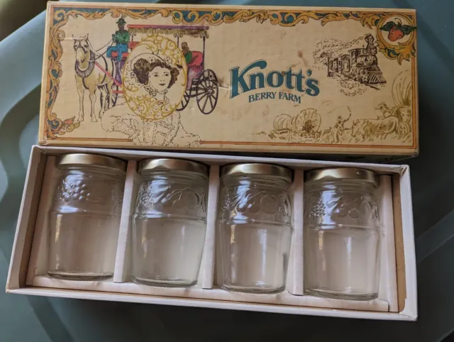 knotts berry farm jam  jars gift box