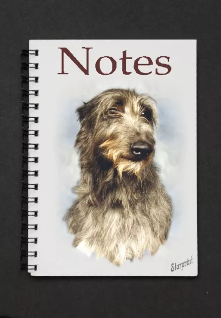 Deerhound Dog Notebook by Starprint G & D