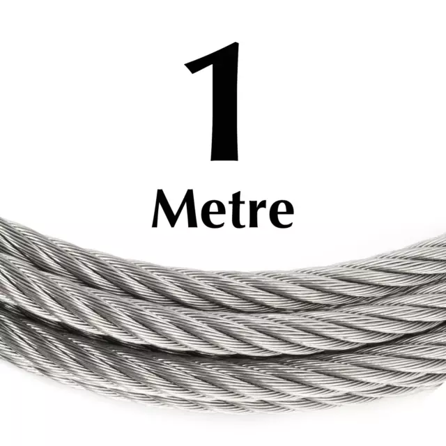 Wire Rope Steel Cable Premium Quality Galvanised Zinc Metal Wire Rope Cable