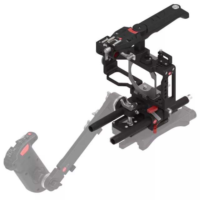 JTZ DP30 Camera Cage Baseplate Rig Top Handle Grip For BMPCC Blackmagic