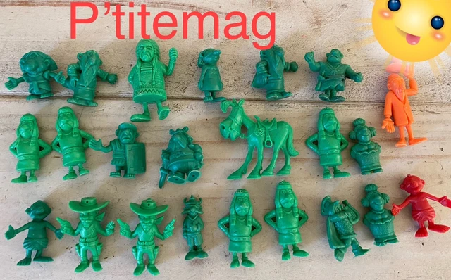 Lot De 5 Figurines Kinder Vintage Montables - Thème Astérix - Occasion, Collection