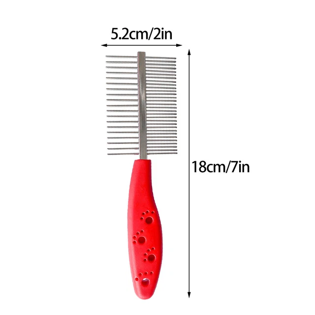 Pet Grooming Comb Flea Proof Dogs Cats Cleaning Brush Bathing Supplies Rabbit