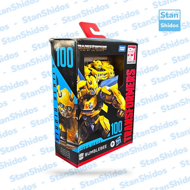 TRANSFORMERS STUDIO SERIES Bumblebee Deluxe Figure 100 Rise of the