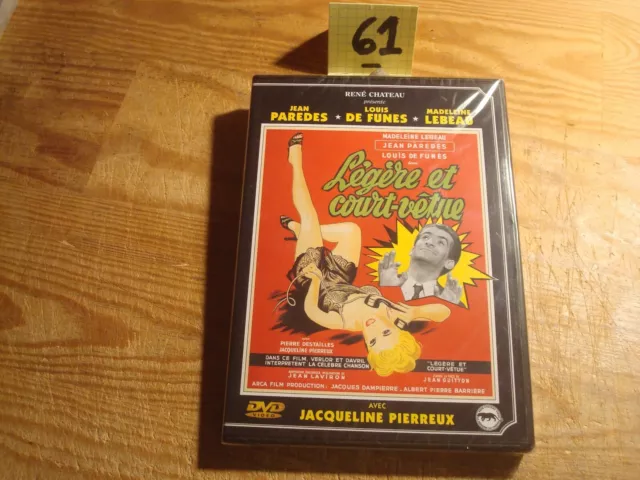 Dvd - Legere Et Court-Vêtue / Jean Paredes, Louis De Funes, Rene Chateau
