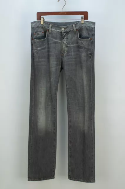 GUCCI Denim Jeans Gray Made in Italy Size 52