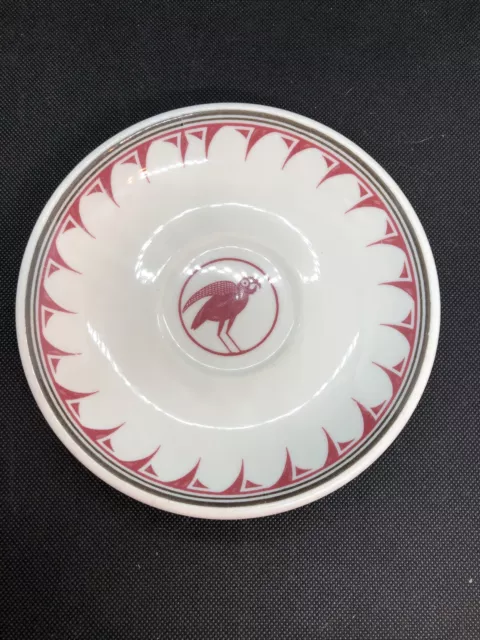 Beautiful Syracuse China Made For Santa Fe Railroad Mimbreno China Saucer 98-H
