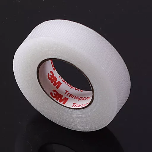 3M Transpore Medical Surgical Tape Eyelash Gel Pads 1.25cm 2.5cm 5cm Porous