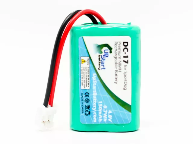 SportDog SD-400 Battery Replacement (Receiver), 4.8V, 150mAh, NIMH