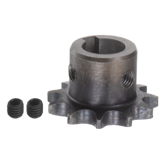06B Roller Chain Sprocket 11T Pitch 3/8" 14mm Bore A3 Steel Motor Drive Gear