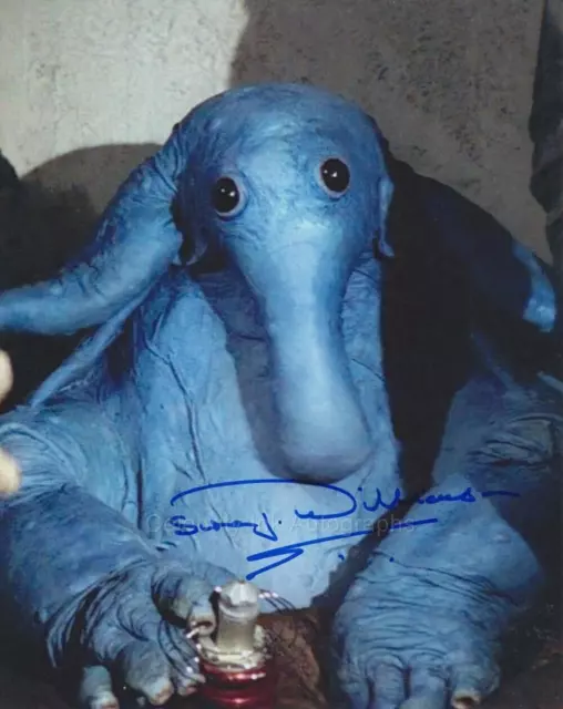 SIMON WILLIAMSON as Max Rebo - Star Wars: ROTJ GENUINE SIGNED AUTOGRAPH