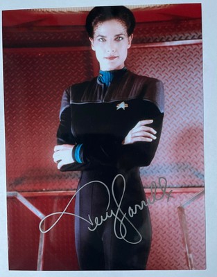 ds9-originale firmato di scena immagine COA Terry Farrell-jadxia Dax in Star Trek 