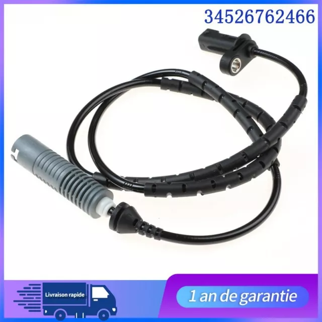 CAPTEUR ABS ARRIERE BMW Serie 1 E81 E87 E82 E88 3 E90 E91 E92 34526762466 Neuf