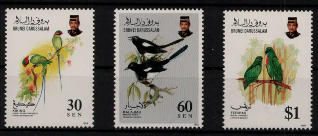 Brunei; Vögel 1993 kpl. **