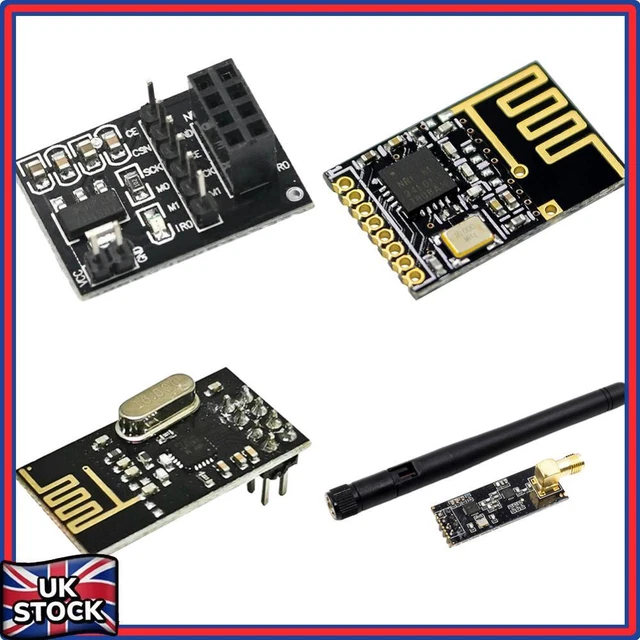 Wlzsimd Module NRF24L01 COMMUNICATION MODULES 1000 Meters Wireless Transmission Module ...