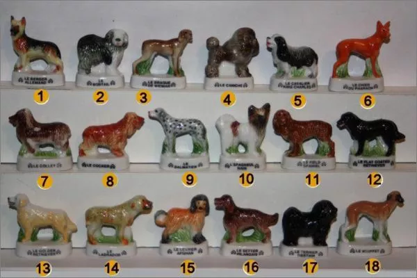 2006 Editions Atlas All Pyrenean Shepherd Breed Charm Porcelain 3D Choice