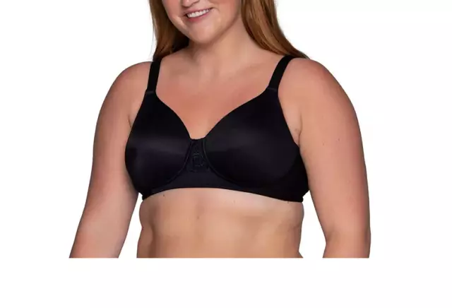 VANITY FAIR BEAUTY Back Smoother Wireless Bra Clearwater Sz. 40D NEW W/  TAGS £33.71 - PicClick UK
